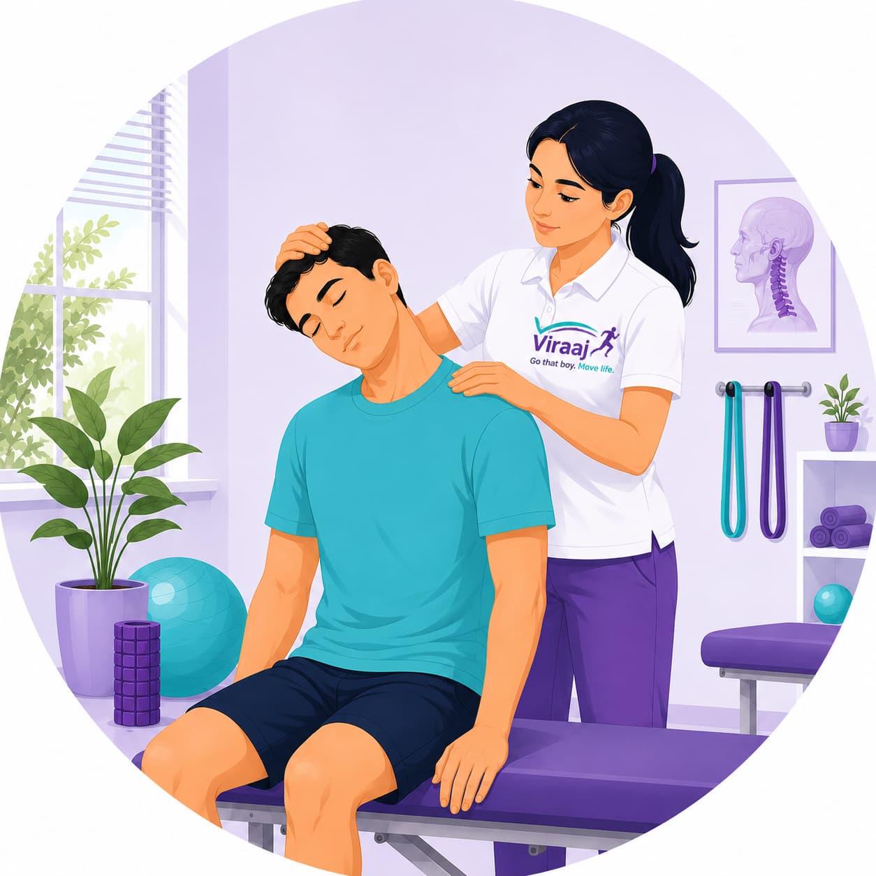 Neck Pain Physiotherapy at Home
